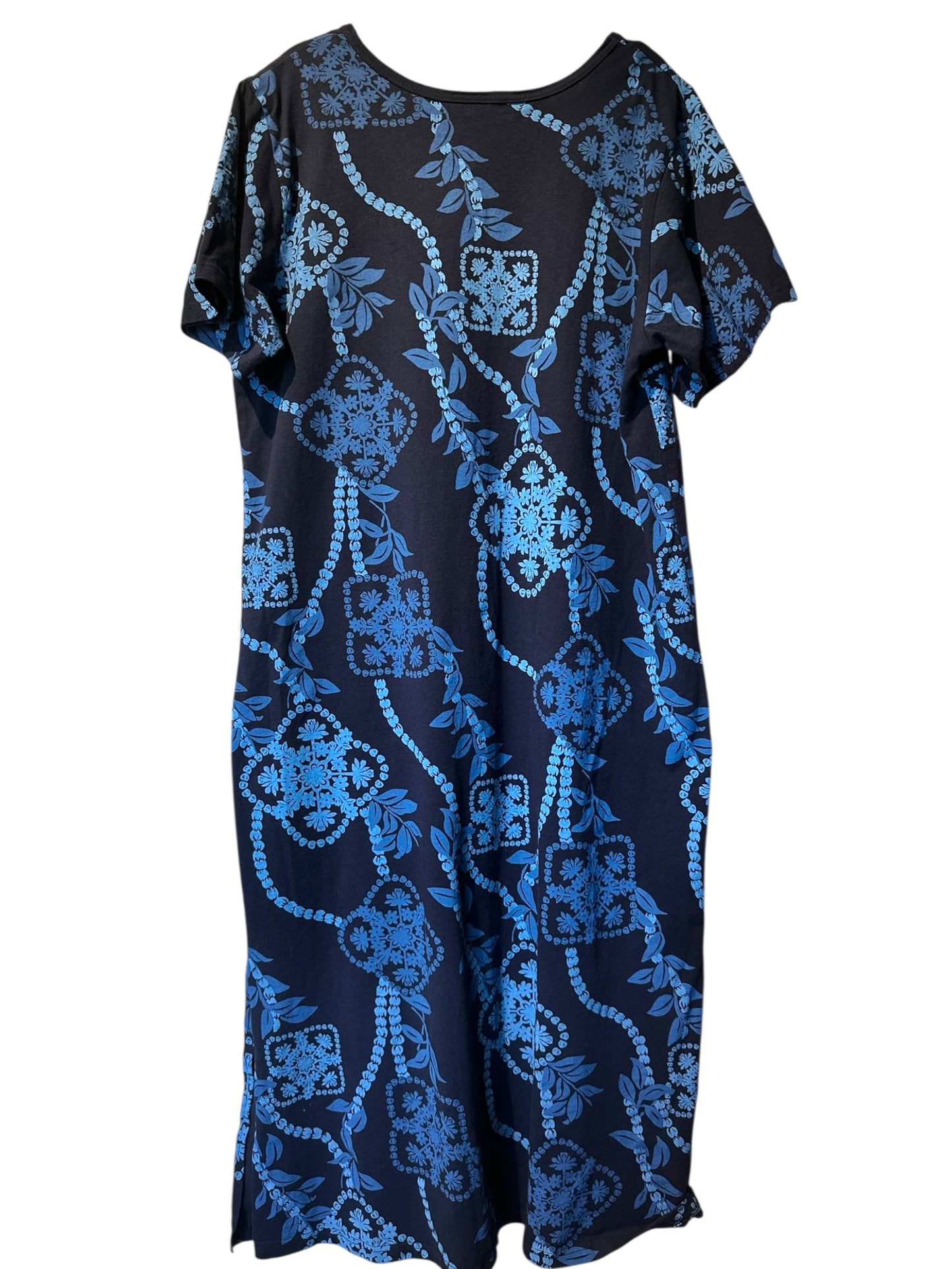 Kayla G ~ Vintage Hawaiian Print Muumuu (Plus Size)