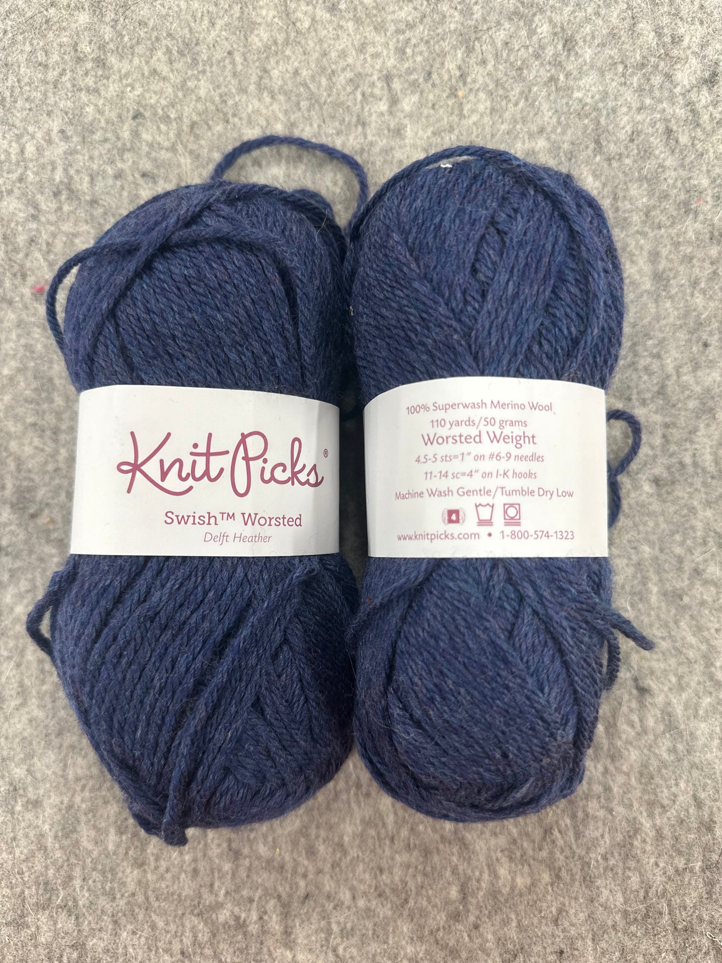 Knit Picks Swish Delft Heather Yarn
