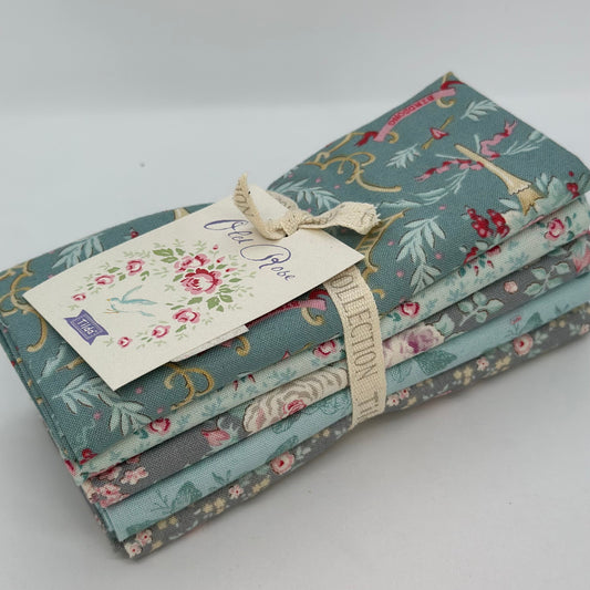 Tilda - The Old Rose Collection - Teal / Grey