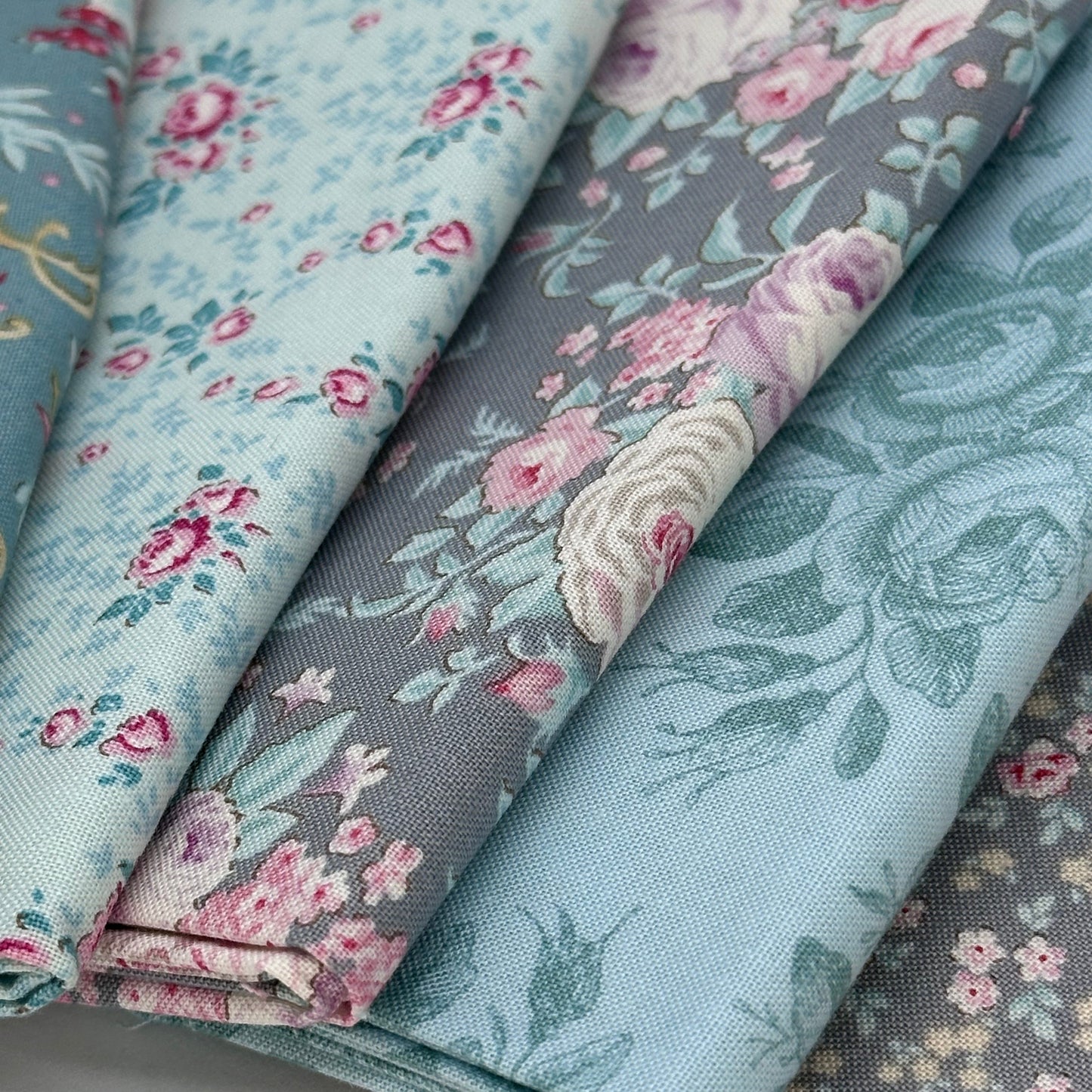 Tilda Old Rose Teal Grey