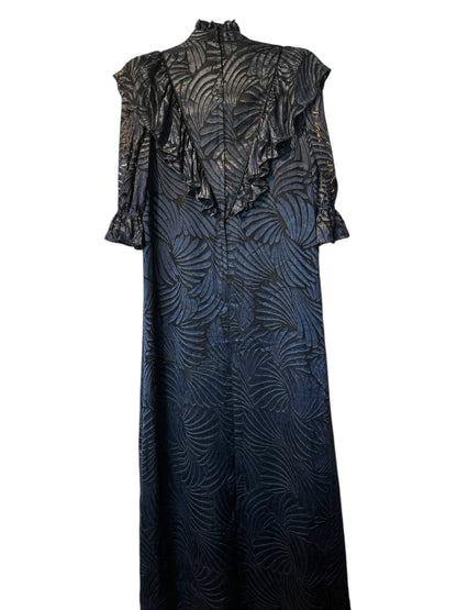 Vintage Black Muumuu (Small/Medium)