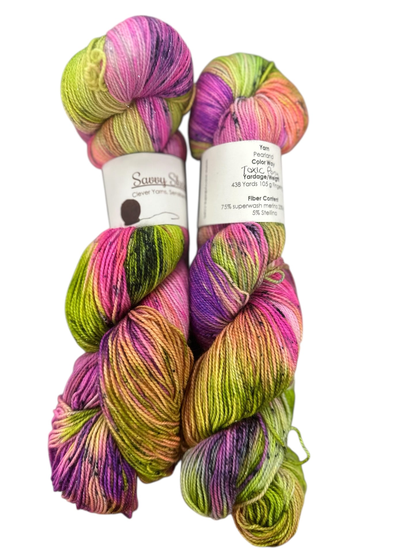 Savvy Skeins - Pearland - Toxic Pony - 2 skeins