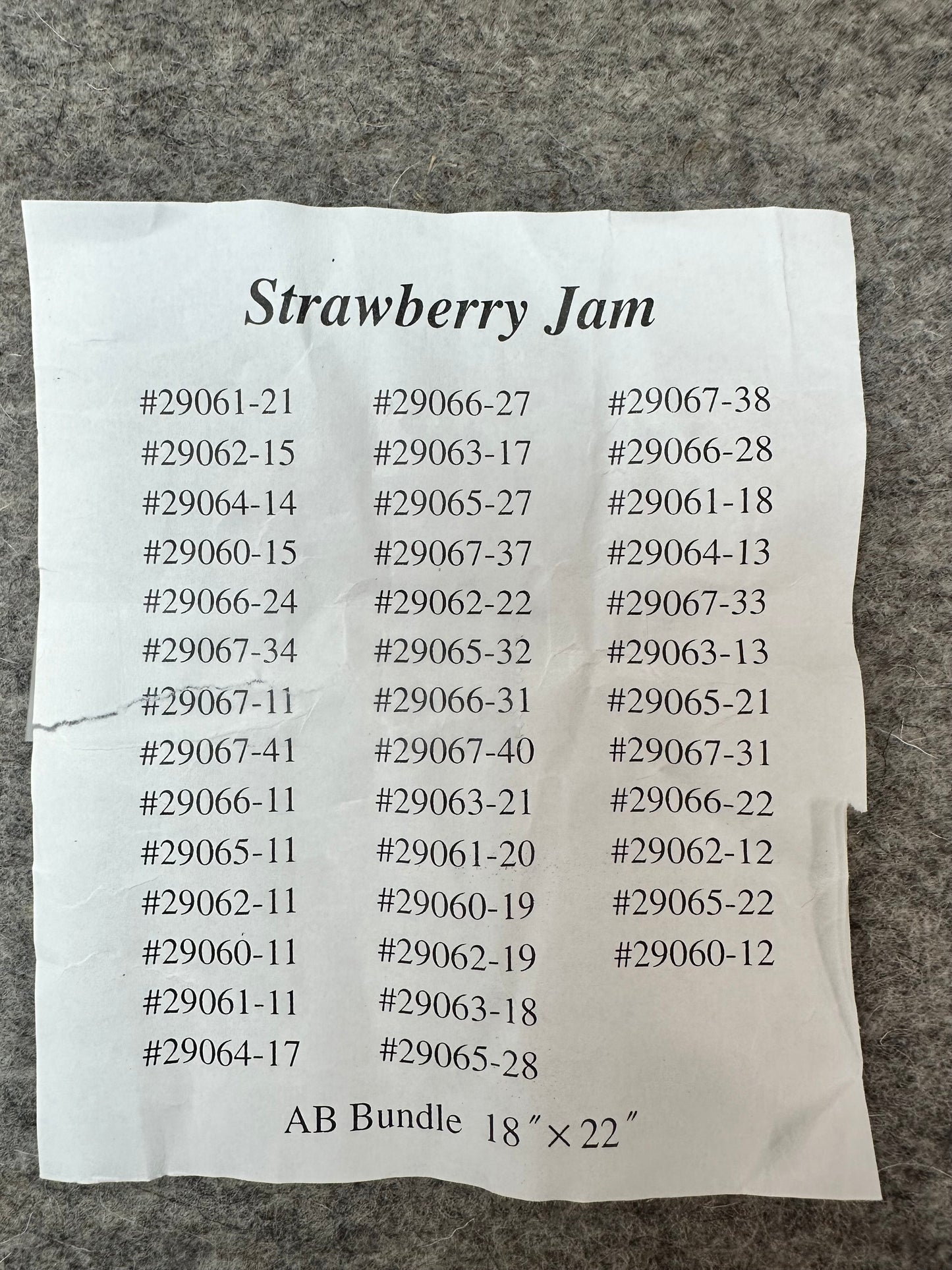 Moda Fat Quarter Bundle - STRAWBERRY JAM by Corey Yoder 100% Cotton