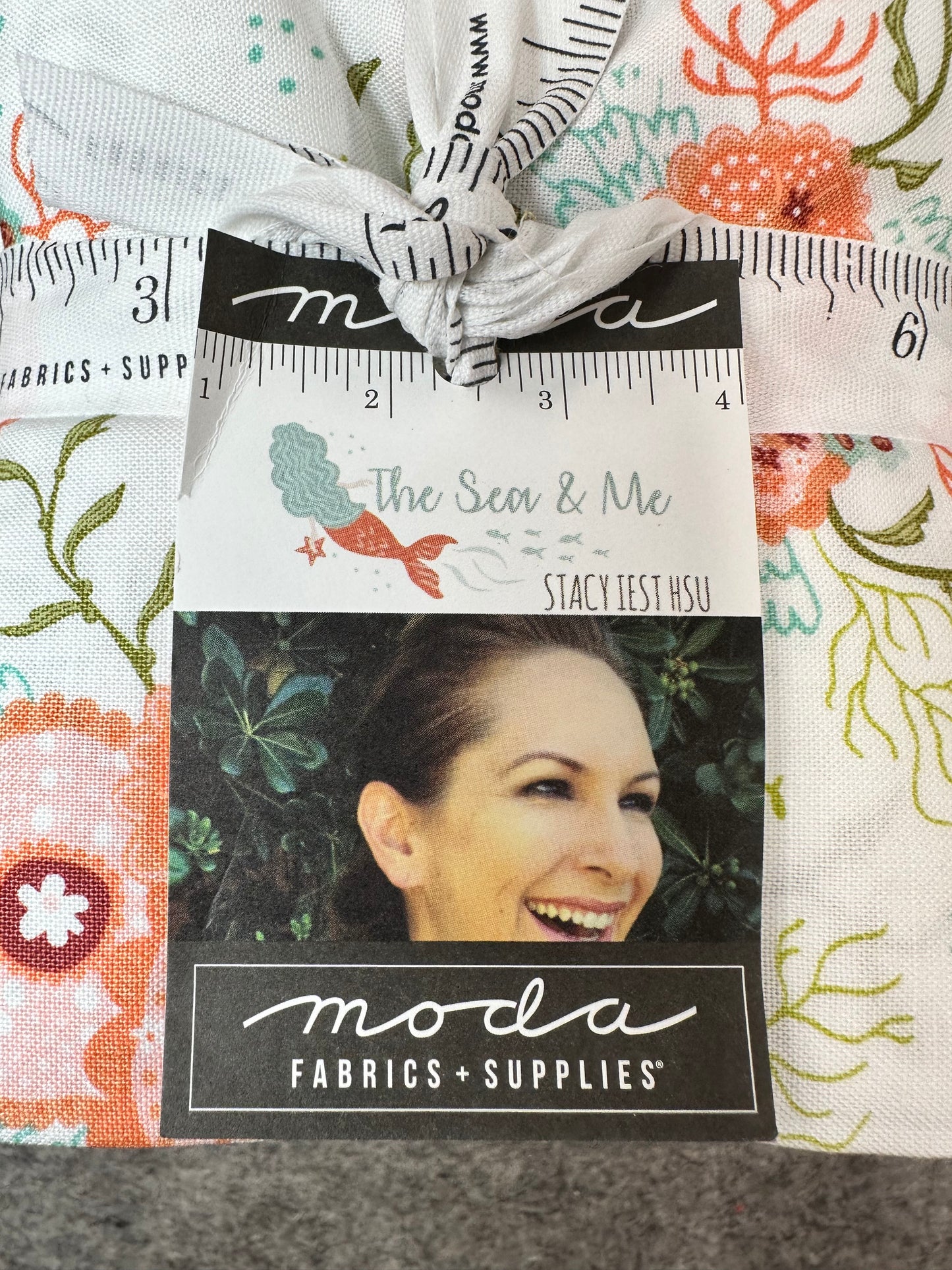 Moda Fat Quarter AB Bundle - THE SEA & ME  by Stacy Iest Hsu 100% Cotton