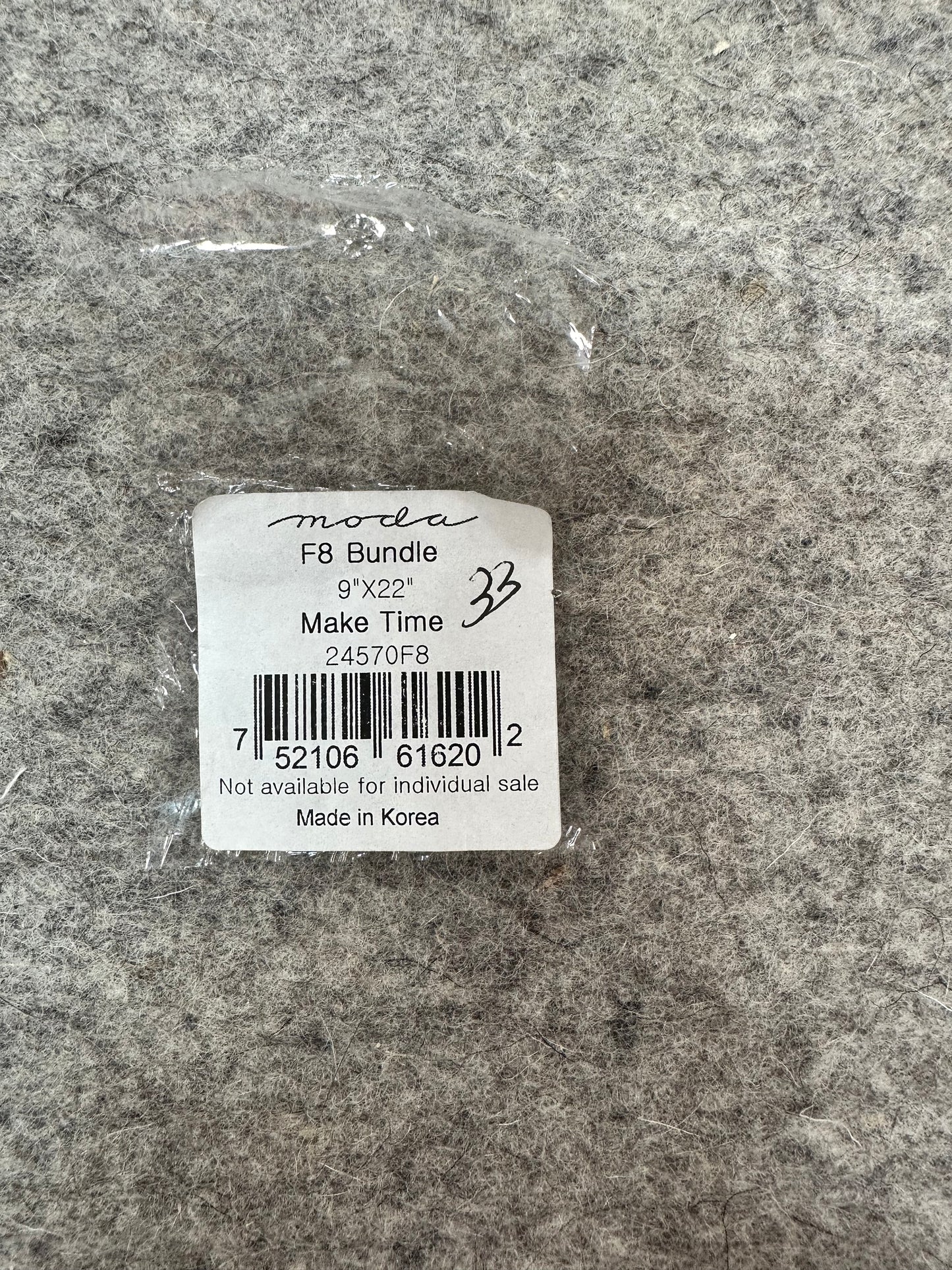 MODA  Fat Eighth Bundle - MAKE TIME by Aneela Hoey 100% Cotton