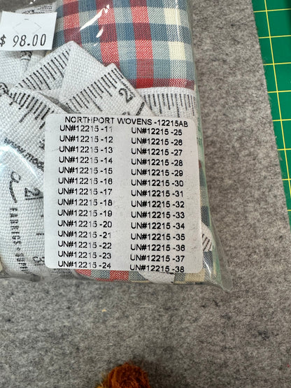 Moda Fat Quarter Bundle - Northport WOVENS by Cathe Holden 100% Cotton