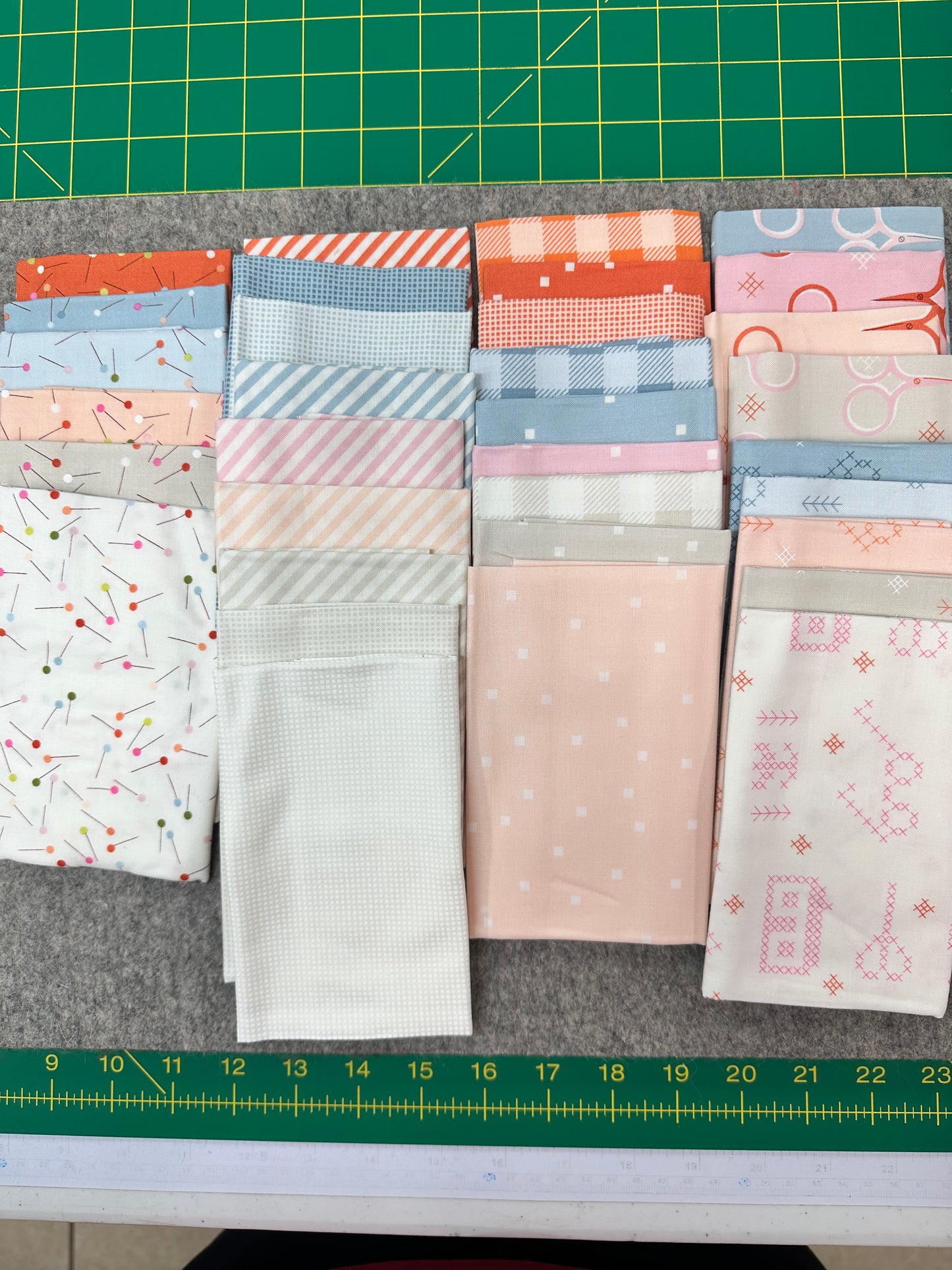 MODA  Fat Eighth Bundle - MAKE TIME by Aneela Hoey 100% Cotton