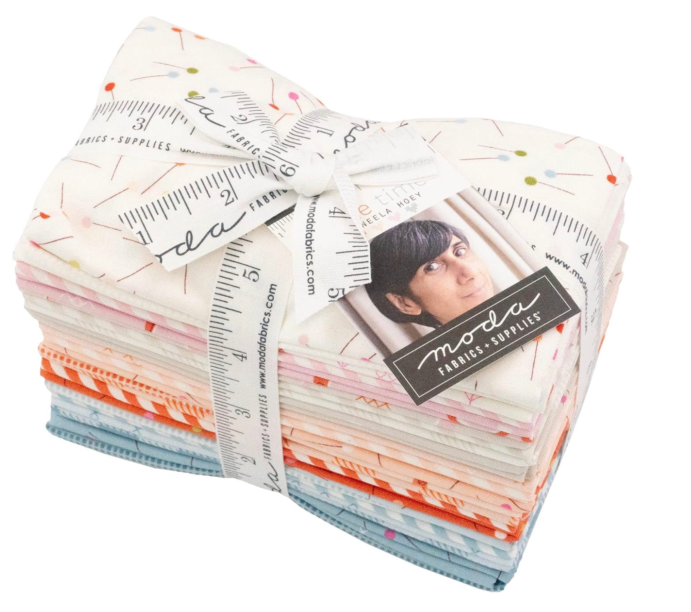 MODA  Fat Eighth Bundle - MAKE TIME by Aneela Hoey 100% Cotton