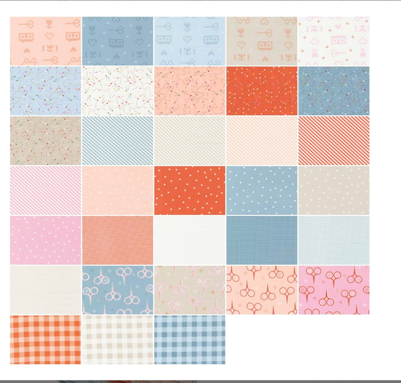 MODA  Fat Eighth Bundle - MAKE TIME by Aneela Hoey 100% Cotton