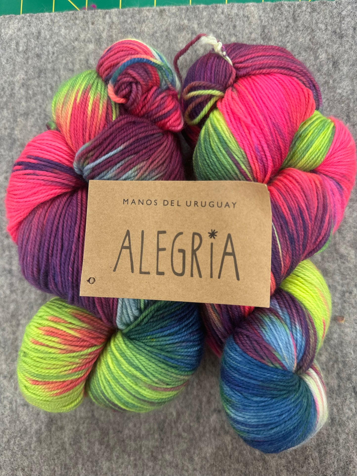 Alegria Merino Yarn Colorful Candombe